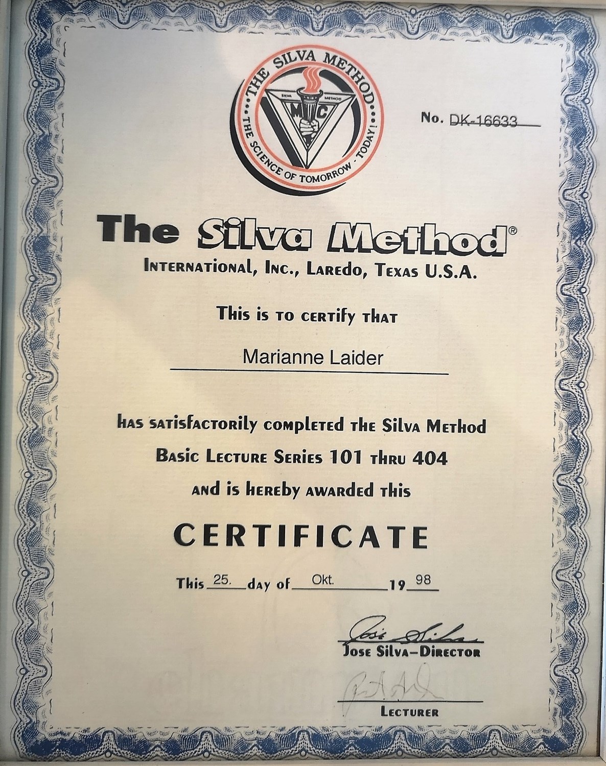 silva metoden 1998